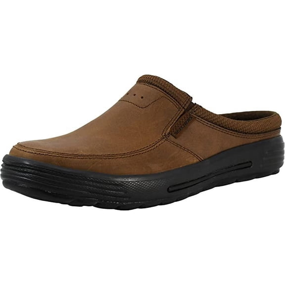 Skechers Men's Porter Vamen Slip-On Loafer, Desert/Charcoal, 9.5 W US