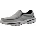 thumbnail image 1 of Skechers Loafers for Men Relaxed Fit Canvas Slip-On Casual Shoes Memory Foam Insole Moc Toe Elastic Panels Flexible Outsole, 1 of 4