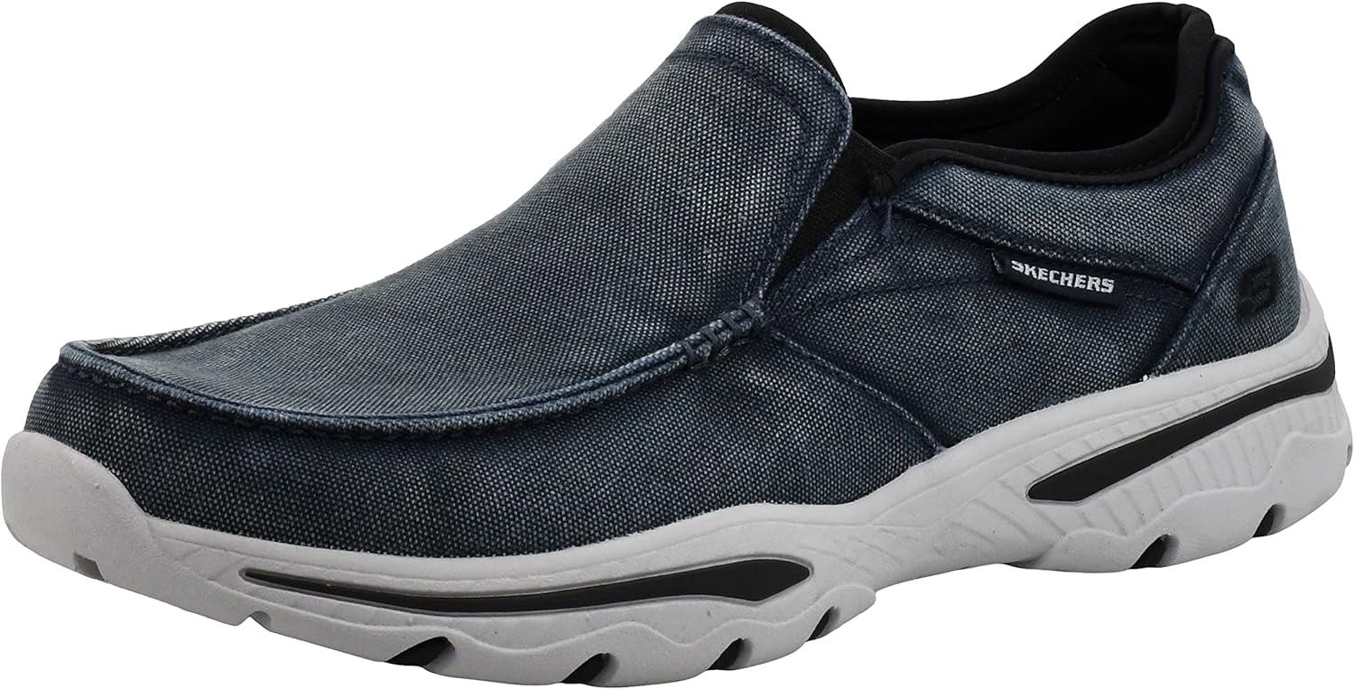 Men\'s Skechers Creston Moseco Slip On Navy Blue Shoes Sz 11.5 SKECHERS 65355 Creston Moseco Men main image 2