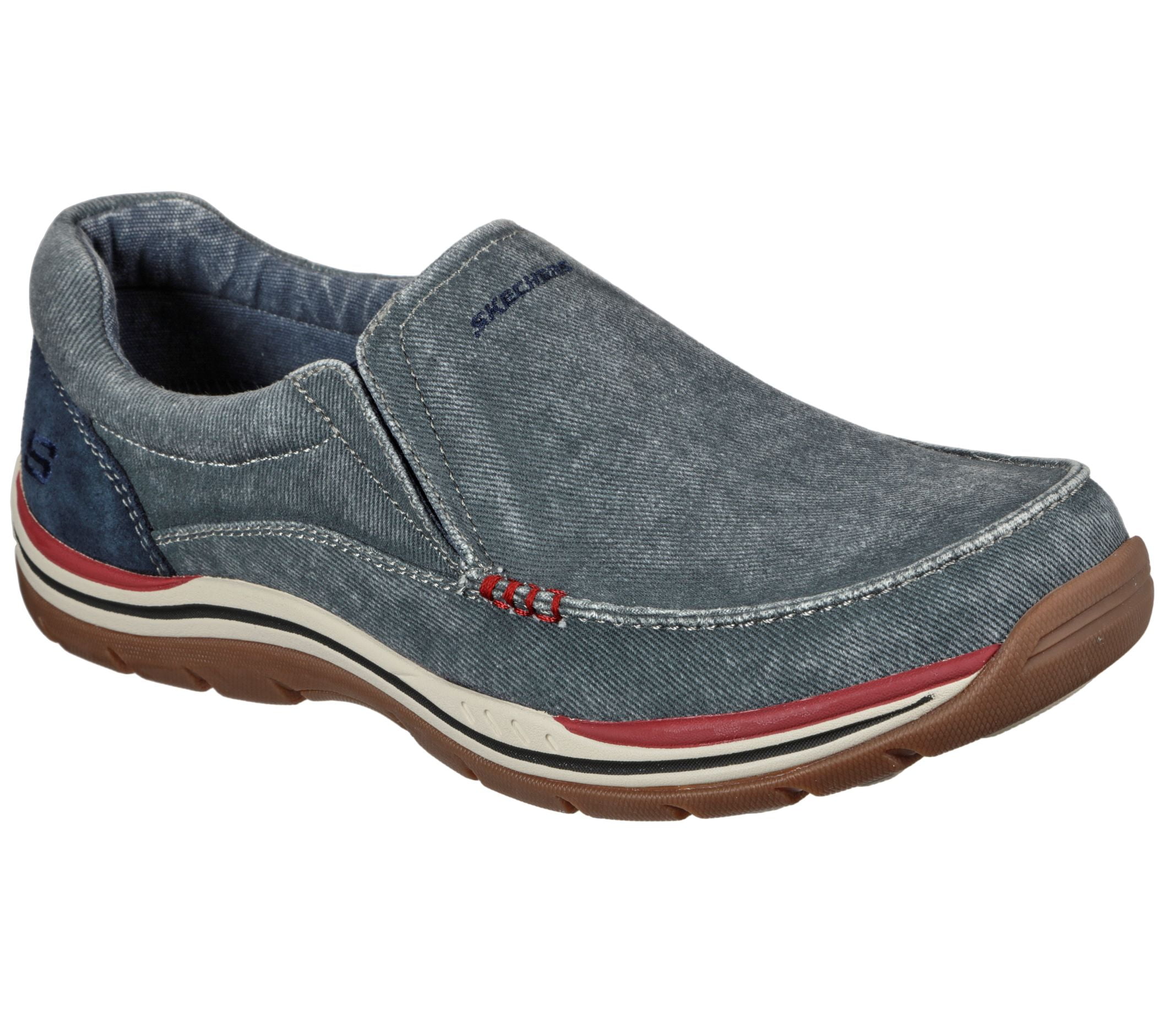 Skechers Men's Relaxed Fit Slip-on (Wide Width Available) - Walmart.com