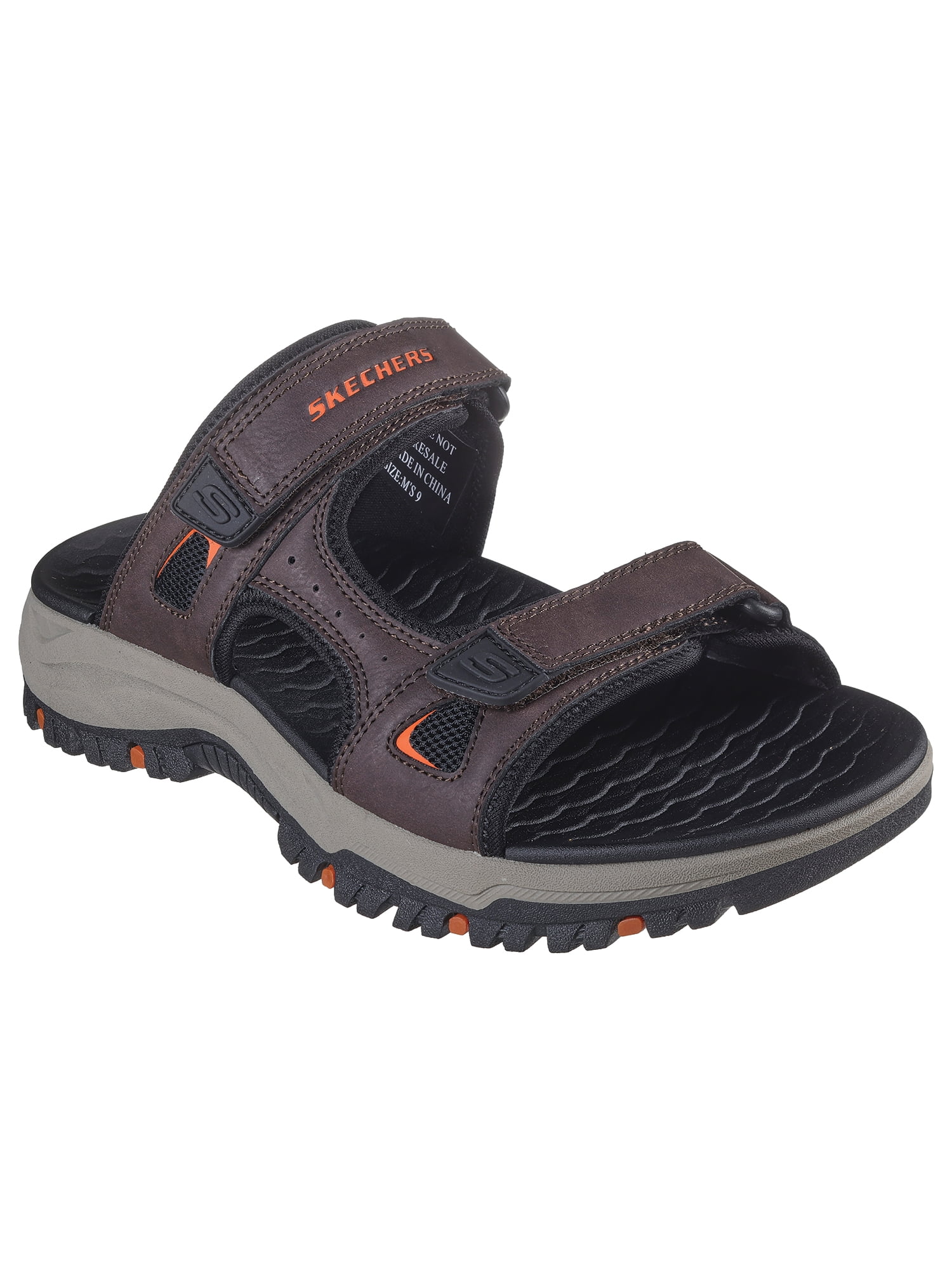 Skechers Men's Relaxed Fit Prewitt Lanston Open Back Sandals