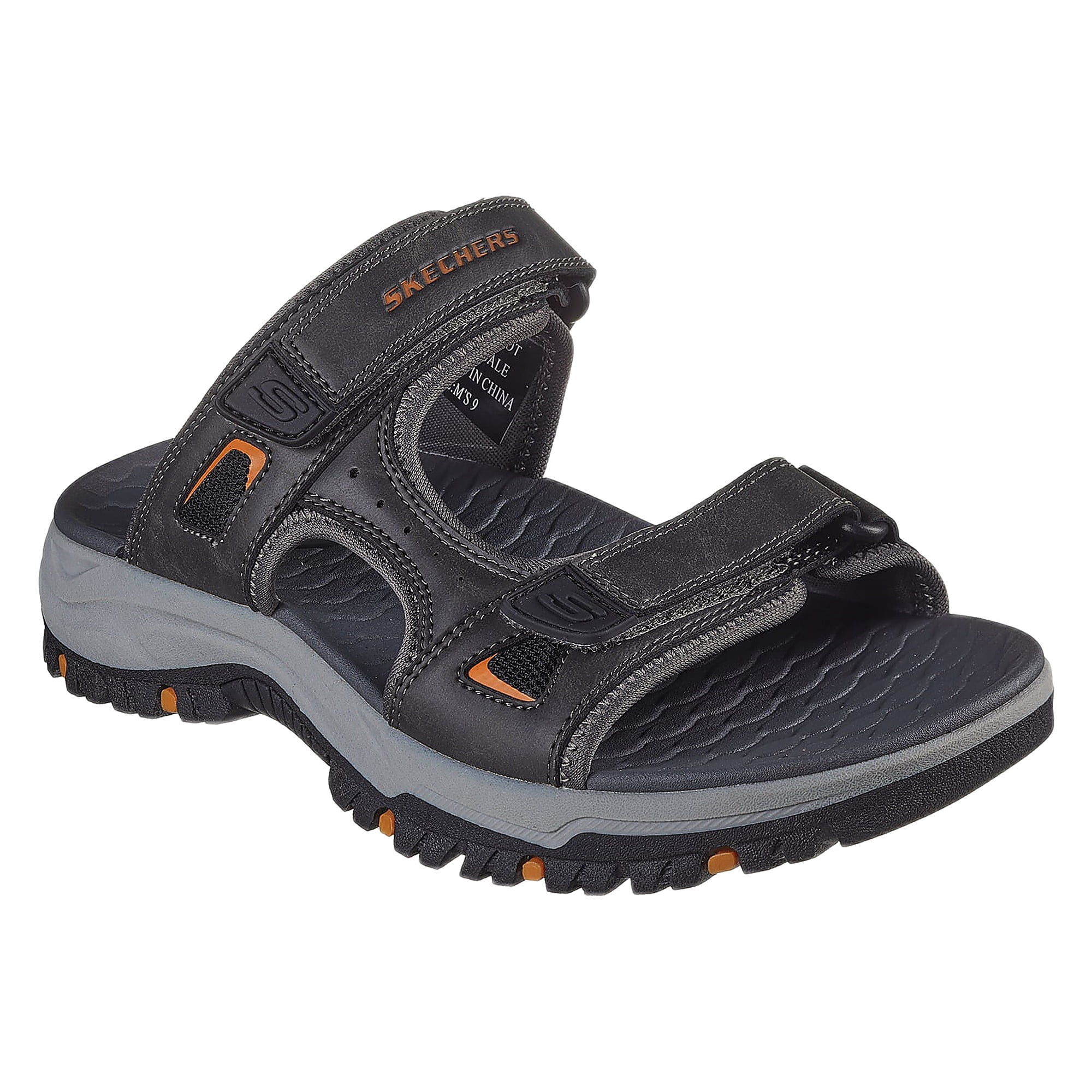 Skechers Men's Relaxed Fit Prewitt Lanston Open Back Sandals