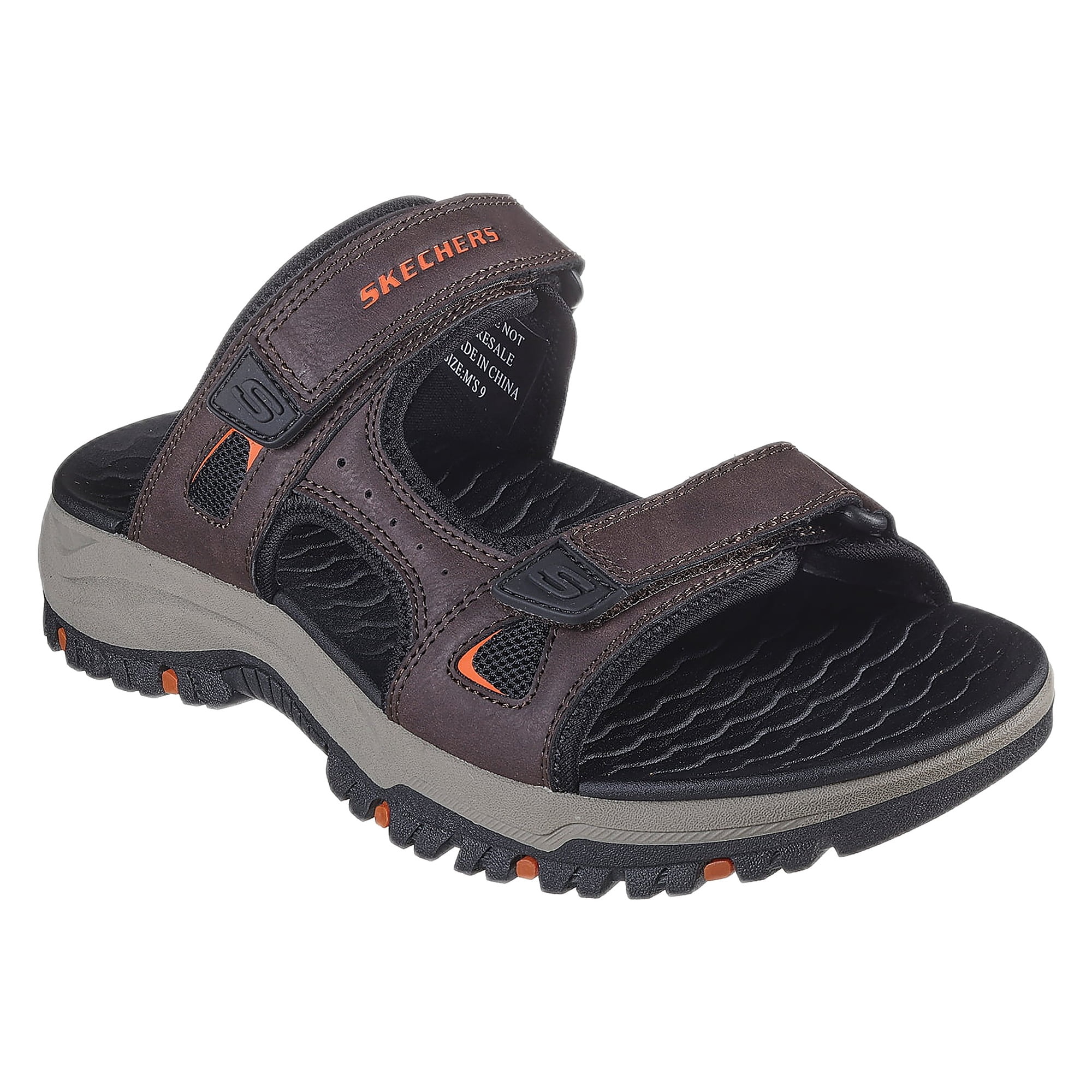 Skechers Men's Relaxed Fit Prewitt Lanston Open Back Sandals