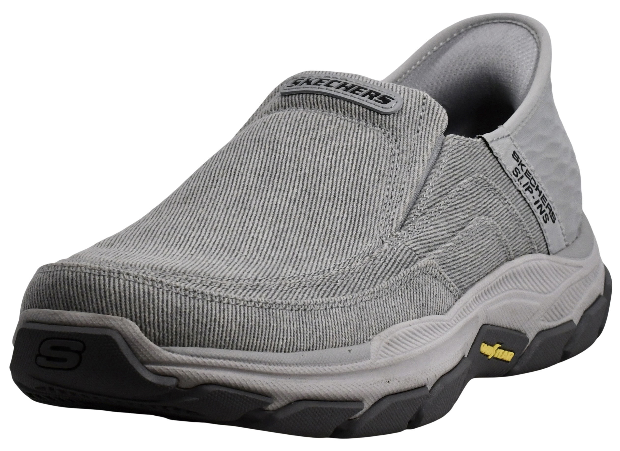 Skechers Respected Holmgren Shoes Mens 8.5 Extra Wide Gray Easy On Slip Ins Skechers Men main image 4