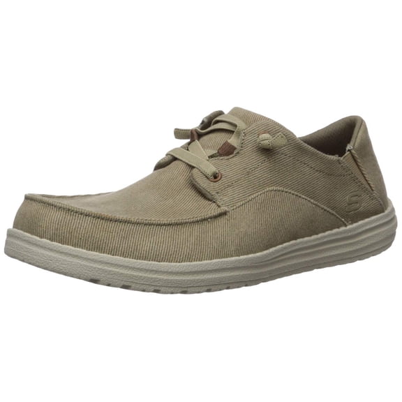 Skechers Men's Shoes Boat Shoes Slip-On Beige Size 8.5