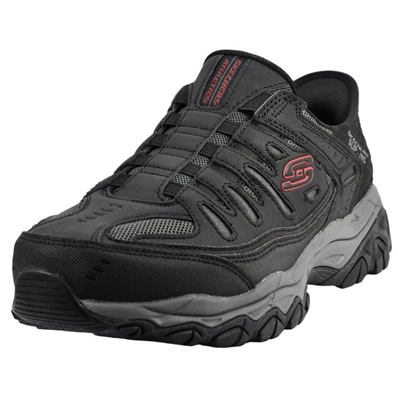 Skechers Men's Slip-In Sneakers, After Burn Memory Fit, Ridgeburn, Hands Free Shoes