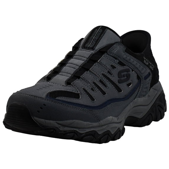 Skechers Men's Slip-In Sneakers, After Burn Memory Fit, Ridgeburn, Hands Free Shoes