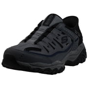 Skechers Mens Slip-In Sneakers, After Burn Memory Fit, Ridgeburn, Hands Free Shoes