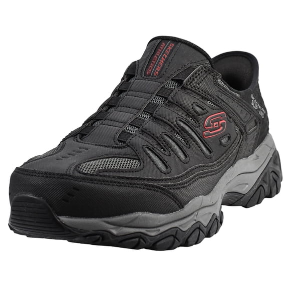 Skechers Men's Slip-In Sneakers, After Burn Memory Fit, Ridgeburn, Hands Free Shoes