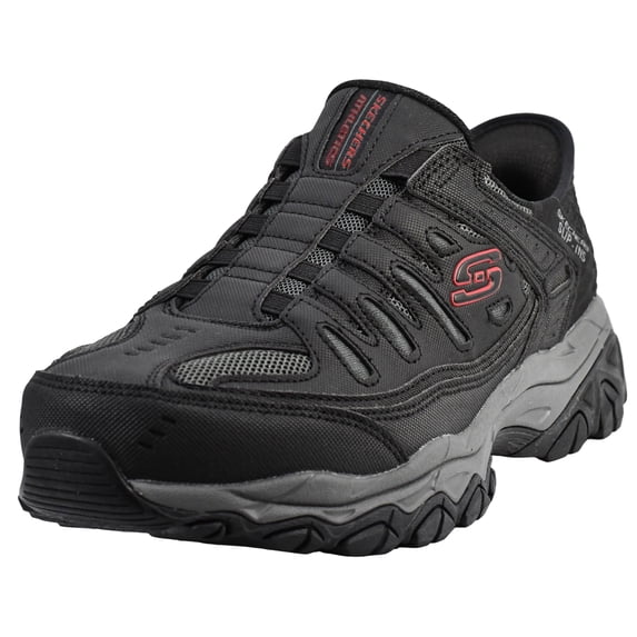 Skechers Men's Slip-In Sneakers, After Burn Memory Fit, Ridgeburn, Hands Free Shoes