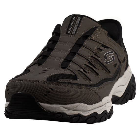 Skechers Men's Slip-In Sneakers, After Burn Memory Fit, Ridgeburn, Hands Free Shoes