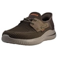 thumbnail image 1 of Skechers Sneakers for Men Slip-Ins: Delson 3.0 Roth Athletic Shoes Slip on Foam Cushioning Rubber Sole Lightweight Round Toe Pull on Design, 1 of 7