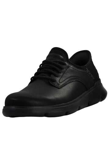 skechers wide fit mens dress shoes Men's Wide Fit Skechers 6618 Tom Cats Lace Up Shoes