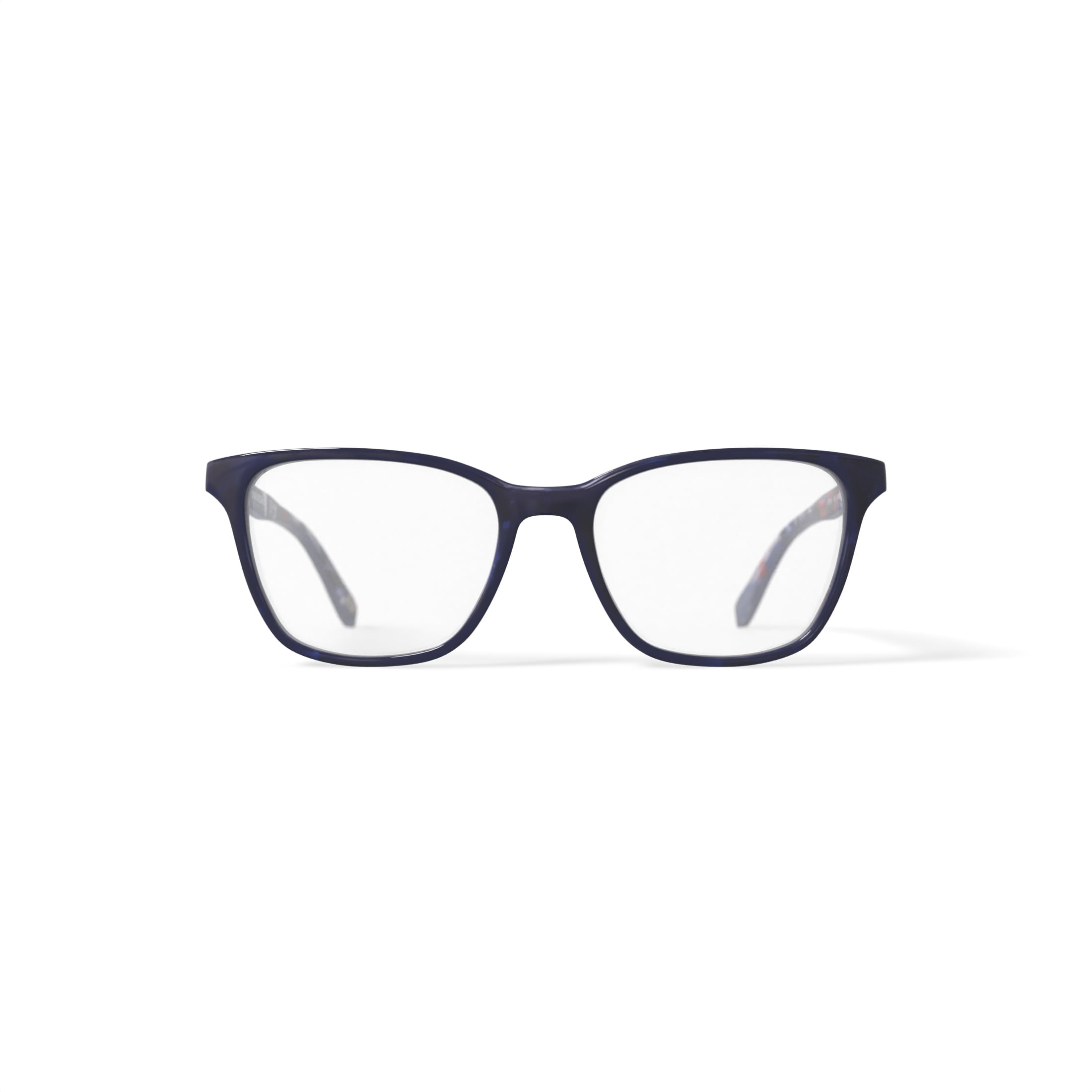 Skechers Men’s SE1188-1 Square Prescription Eyeglasses with Case, Shiny Blue