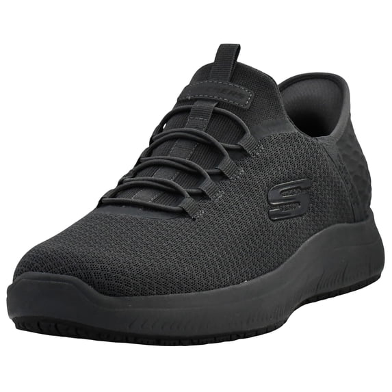 Skechers Men's Slip-On Shoes Summits Colsin Sr Hands-Free Work Shoe with Slip-Resistant Outsole