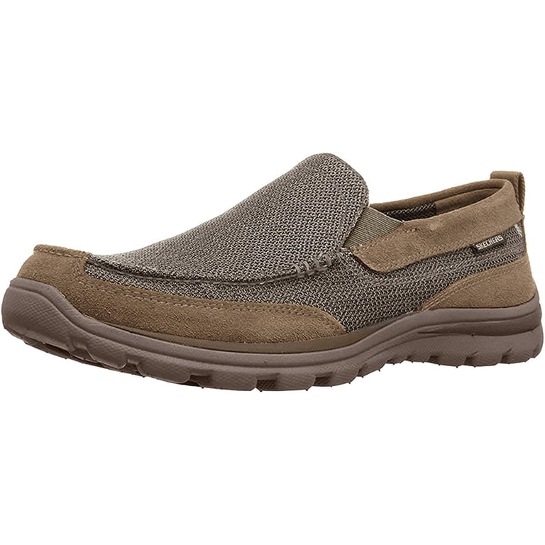 Skechers Shoes Mens Size 8 Khaki Green Slip On Loafers *Read* Skechers Men main image 2