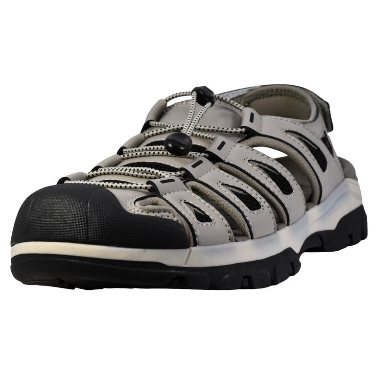 Skechers Relaxed Fit Men Grey Outseen Shoes Brand New Skechers Relaxed Fit Respected Fallston Vintage Washed  main image 3