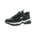 thumbnail image 1 of Skechers Mens Energy-After Burn Leather Activewear Sneakers, 1 of 3