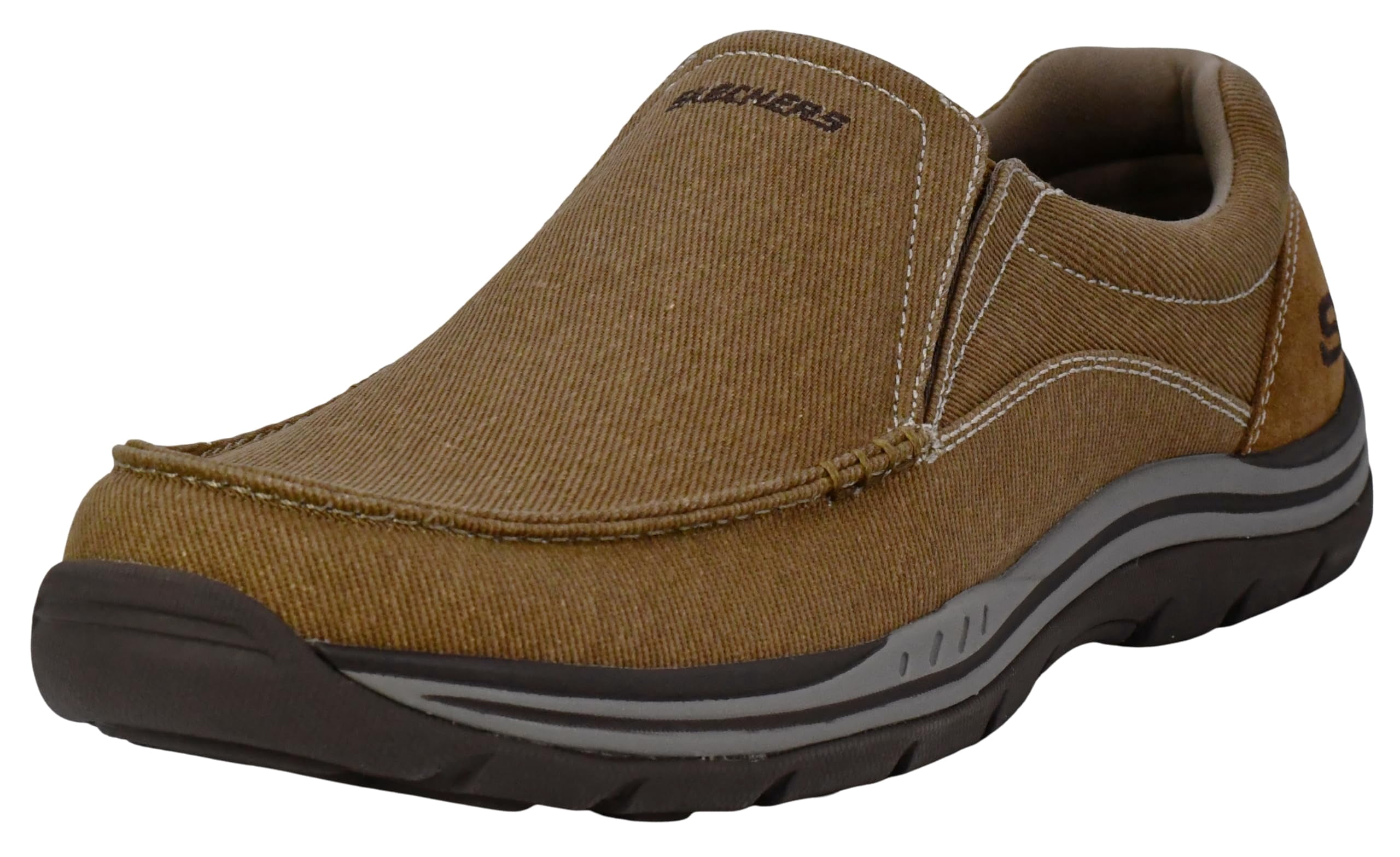 Mocasín Avillo de corte relajado, cómodo casual sin cordones para hombre