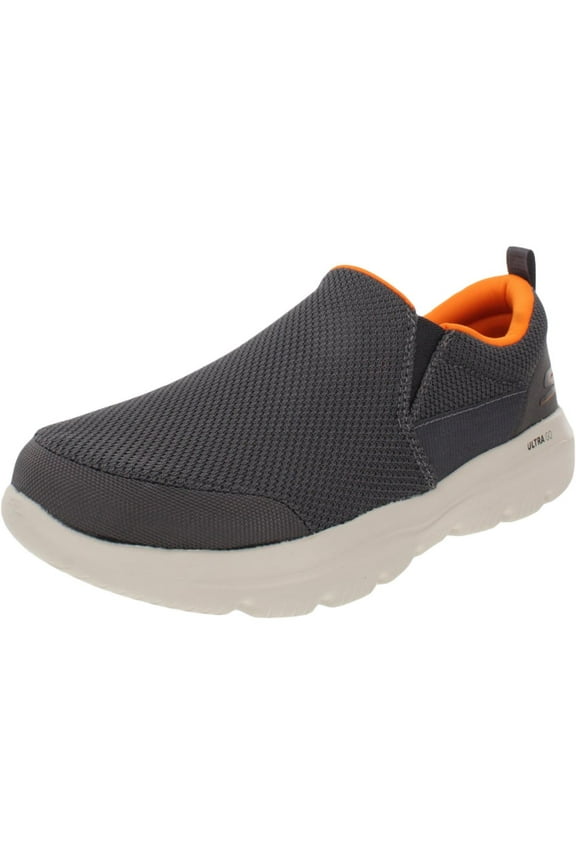 Mens Go Walk Evolution Ultra-Impeccable Slip On Walking Shoes Gray
