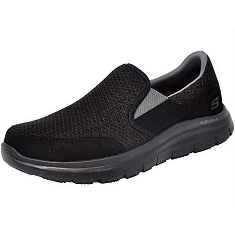 Skechers Mens Gozard Walking Shoe Fabric Soft toe Black Charcoal