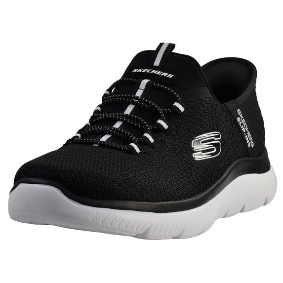 Skechers Mens Slip on Sneakers Hands Free Slip-Ins Summits - High Range Walking Shoes Memory Foam Comfort