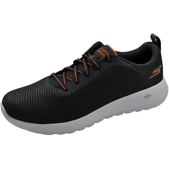 Skechers Performance Men's Go Walk Max Sneaker, Charcoal/Orange, 12 M US