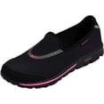 thumbnail image 1 of Skechers Performance Women's Go Walk Slip-On Walking Shoe, Black/Pink, 9 M US, 1 of 5