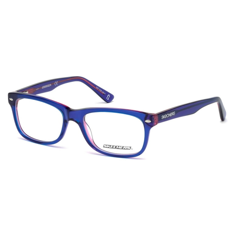 Geometric Shape Prescription Glasses(Blue)