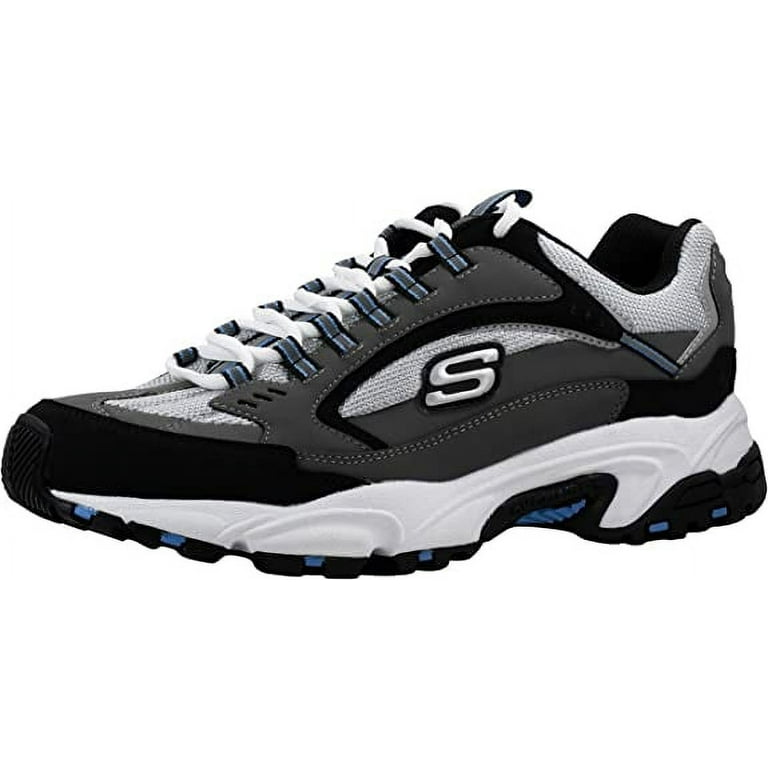 Klage Mindre Blikkenslager Skechers Sport Men's Stamina Nuovo Charcoal/Grey Cutback Lace Up Sneaker 11  M US - Walmart.com