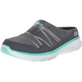 thumbnail image 1 of Skechers Sport Women's Air Streamer Charcoal Aqua Slip-On Mule 10 M US, 1 of 3