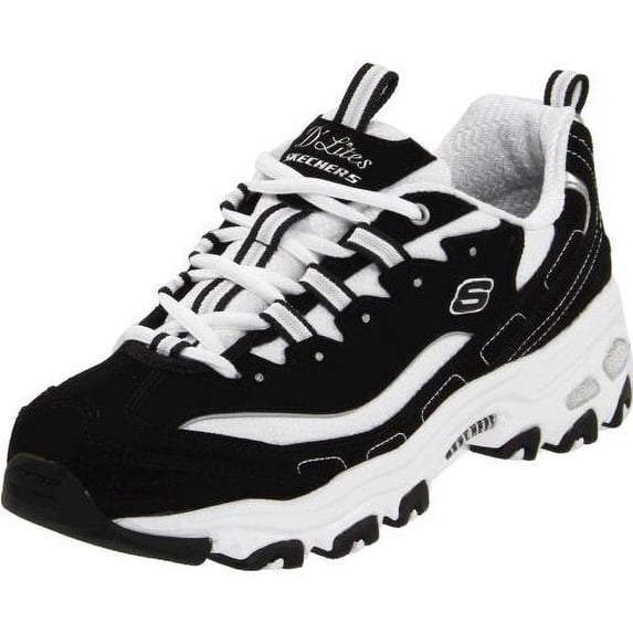 Skechers Sport Women's D'Lites Original Non-Memory Foam Lace-Up Sneaker