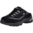 thumbnail image 1 of Skechers Sport Women's D'Lites Slip-On Mule Sneaker, Black, 7 W US, 1 of 5