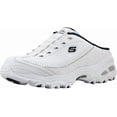 thumbnail image 1 of Skechers D'Lites - Bright Sky Slip-On Sneakers for Women, Lightweight Athletic Walking Shoes with Air-Cooled Memory Foam, 1 of 5
