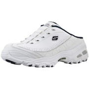 Skechers DLites - Bright Sky Slip-On Sneakers for Women, Lightweight Athletic Walking Shoes with Air-Cooled Memory Foam