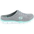 thumbnail image 1 of Skechers Sport Women's No Limits Slip-On Mule Sneaker,Grey Mint,11 M US, 1 of 3