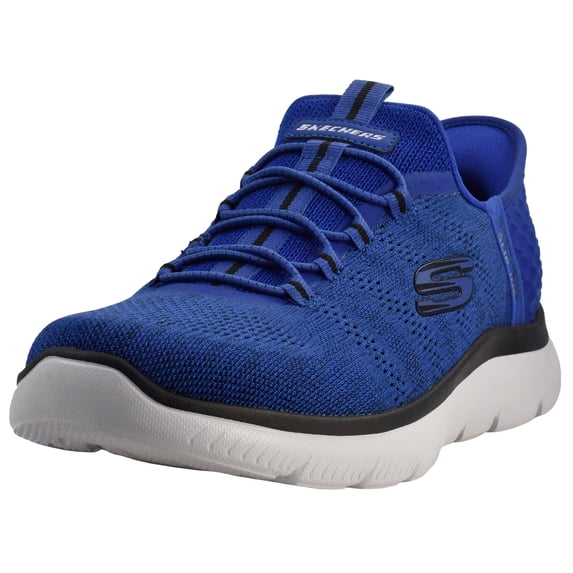 Skechers Summits - Key Pace Mens Slip on Sneakers, Hands Free Slip-Ins with Memory Foam Insole, Lightweight Mens Casual Shoes