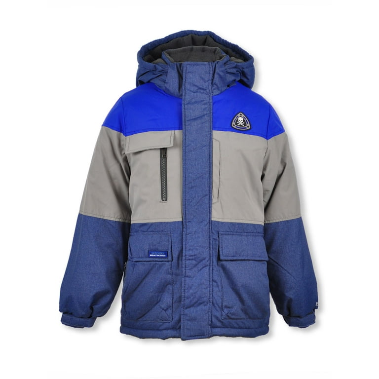 Skechers Toddler Boy Heather Colorblock Winter Jacket Coat
