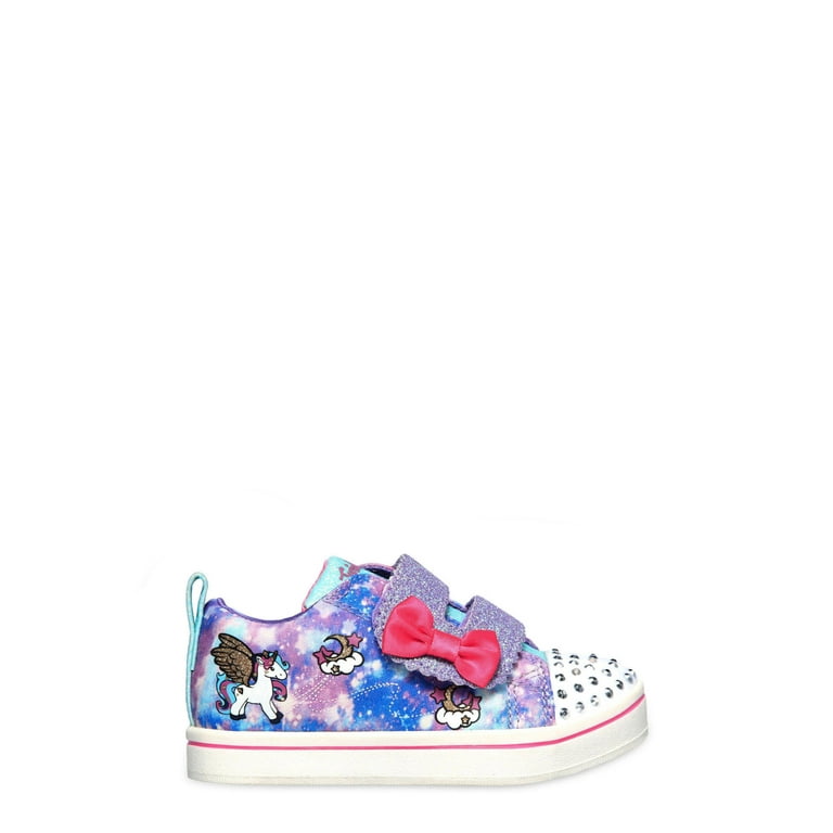 Skechers Toddler Girls Twinkle Toes Sparkle Rayz Lighted Sneaker