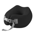 thumbnail image 1 of Skechers Memory Foam Car U-Shaped Neck Pillow,Ergonomic Support,Breathable Mesh,Removable Cover,for Car,Office,and Travel Black, 1 of 8