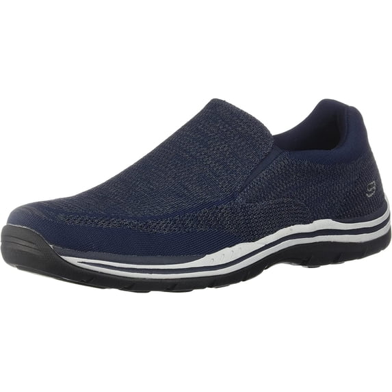 Skechers USA Men's Expected Gomel Slip-on Loafer, Navy, 12 M US