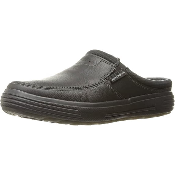 Skechers USA Men's Porter Vamen Slip-on Loafer,9.5 M US,Black