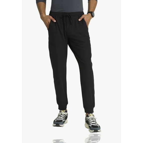 Skechers™ Vitality by Barco Crew Scrub Jogger for Men - Classic Fit, Standard Rise, Jogger Medical Cargo Pant, 4-Way Stretch, Sustainable Fabric Men's Scrub Pant
