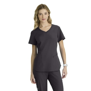 Skechers™ Vitality by Barco Electra Scrub Top for Women - Classic Fit, V-Neck Medical Top, 4-Way Stretch Women's Scrub Top