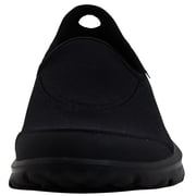 Skechers Slip-On Walking Shoes for Women, Go walk, Lightweight, Flexible, Sockless Comfort, Impact Absorption