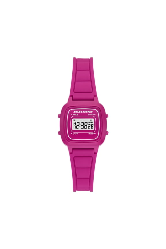 Women's Alta Digital Chronograph, Pink Polycarbonate Watch