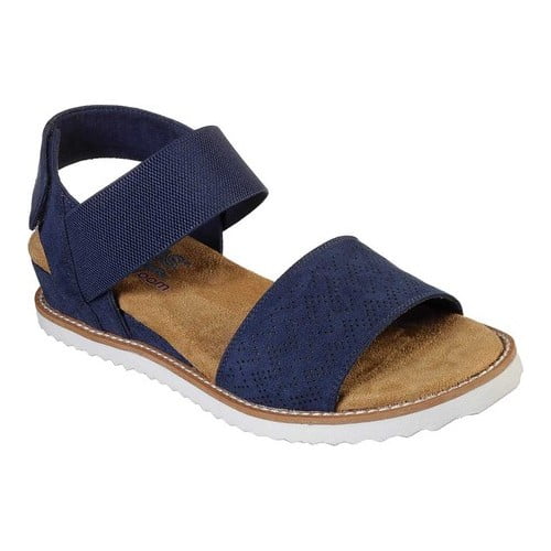 Skechers Women's BOBS Desert Kiss-Stretch Quarter Strap Sandal