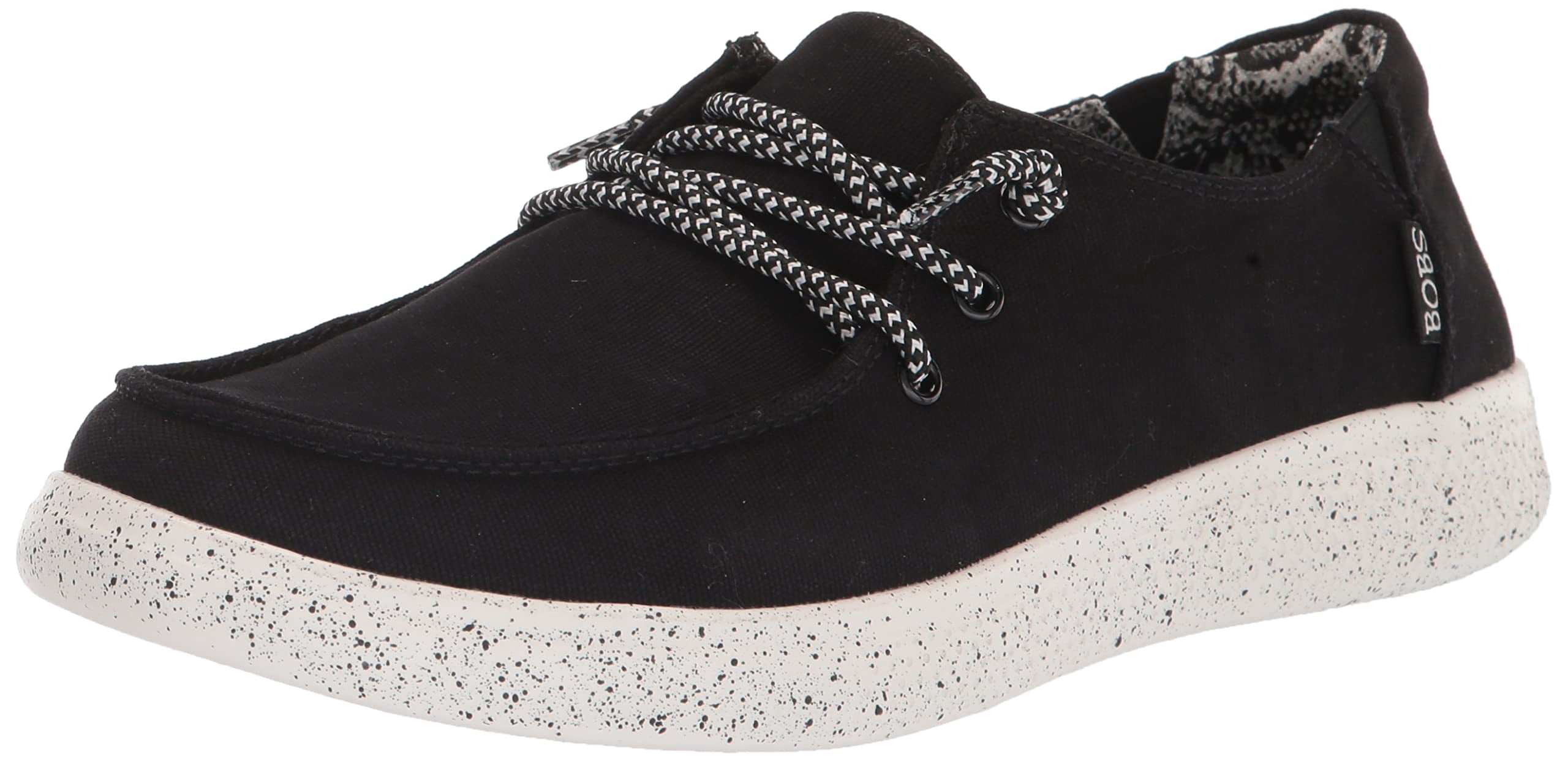 Skechers Women's BOBs Skipper Tide Pool Canvas Wallabee Oxford Shoe