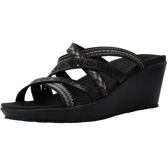 Skechers Women's Beverlee-Tiger Posse Wedge Sandal
