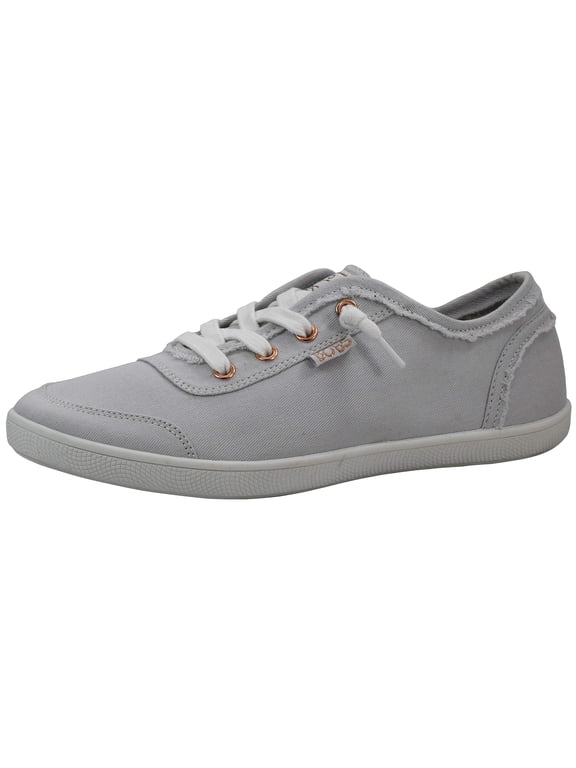 BOBs B Cute WomenSlip on Shoes, Casual Comfort Canvas Sneakers